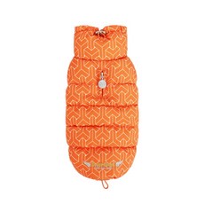 퍼피엔젤 럭셔리 마이크로화이버 강아지 패딩 조끼, 355 orange, 1개