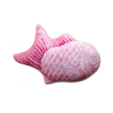 바이셀 고양이 캣닢 인형 붕어빵 60cm, 핑크, 1개