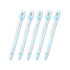 투영디자인 소프트 샤프너 펜슬 블루, 2mm, 5개