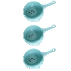 블럭마트 파스텔 욕실바가지, 블루, 3개