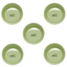 블럭마트 세면 겸용 목욕대야 L사이즈, 그린, 5개입