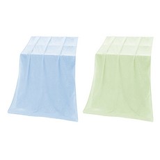 Block Mart 超細纖維特大尺寸沙灘巾 140 x 70 cm, 隨機出貨, 2個