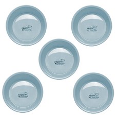 Block Mart 洗臉沐浴兩用盆 M尺寸, 藍色, 5個