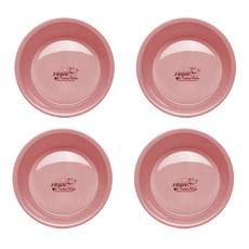 블럭마트 세면 겸용 목욕대야 XL사이즈, 핑크, 4개입
