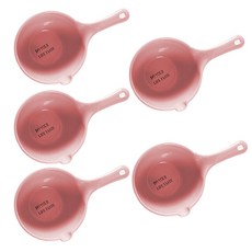 블럭마트 파스텔 욕실바가지, 핑크, 5개