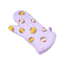 아리코 25kitchen 케익시리즈 두툼한 오븐 장갑, 퍼플, 1개