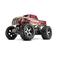 TRAXXAS CB36076 Stampede VXL Brushless RTR Waterproof ESC w/2.4Ghz 2륜 RC카, 혼합 색상, 1개