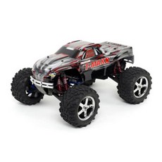 TRAXXAS CB49077-1 T-Maxx 3.3 4WD RTR Nitro Monster Truck w/TQi Docking Base & Telemetry RC카, 혼합 색상, 1개