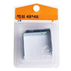 에코DIY 프린츠 꺽쇠 48 x 48 mm, 2개입