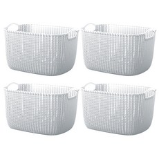 Blockmart 浴室浴缸多功能籃子 S 灰色, 4件