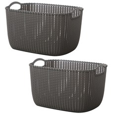 Blockmart 浴室浴缸多功能籃子 S 黑色, 2件