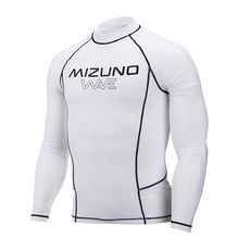 미즈노 남성용 베이직 래쉬가드 상의 32YA600101