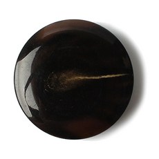 동화상가몰 버팔로 바둑알 단추 15mm, 다크브라운, 10개입