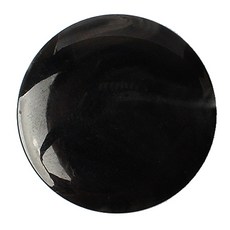 동화상가몰 버팔로 바둑알 단추 13mm, 블랙, 10개입