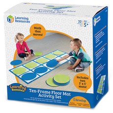 Learning Resources 珠心算算數棋盤 LER6651 XL 10格組, 1組