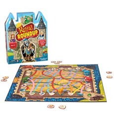 Learning Resources皇家圓圈策略桌遊 EDI2885, 紅+黃+藍+黃綠+黑