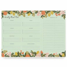 라이플페이퍼 CITRUS FLORAL 밀 플래너 노트 패드, 혼합 색상, 1개