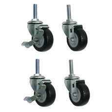 Korak Korea 2吋聚氨酯輪 4入, 混色