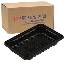 쿡앤락 일회용 실링용기 몸통 검정 400ml, 1200개입, 1개