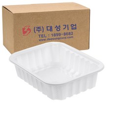 COOK&LOCK 一次性密封容器 白色 900ml 盒身, 600個, 1個