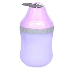 BUYSELL 寵物犬便攜式矽膠水瓶 L號, 紫色的, 1個