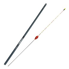 YGF Simu 24淡水魚竿+Naurye釣魚浮標 紅色3 2件組, 混色