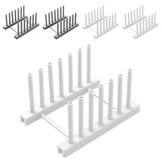 Block Mart 立式款餐盤鍋蓋放置架, 隨機出貨, 5件