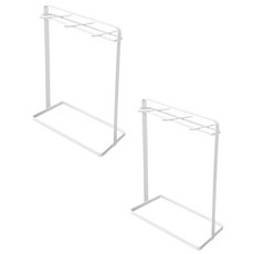 Block Mart 廚房整理烹飪用具掛架, 白色, 2個