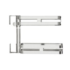 2層304不鏽鋼角落旋轉式調味料架, 單色