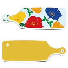 ROEM DESIGN 上菜砧板 2入 萊姆色套組, 萊姆色, 菊花藍玉色, 1套