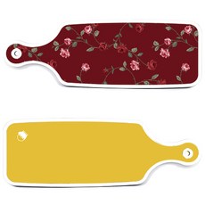 Roem Design 上菜砧板 2件 萊姆套組, 萊姆, 玫瑰紅色, 1套