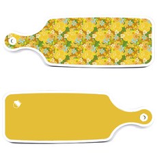 Loem Design 托盤砧板 2入萊姆色套組, 萊姆色, 黃玫瑰藤, 1套