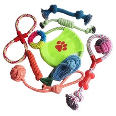 ZEZEPET 狗線玩具套組T型, 混色, 1套