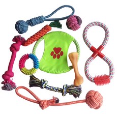 ZEZEPET 狗線玩具套組O型, 混色, 1套