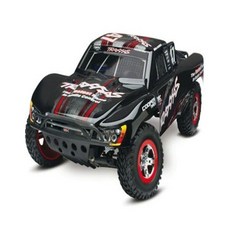 TRAXXAS CB58076-21 Slash 1/10 Scale RTR Electric VXL 2WD Short-Course Truck TSM OBA RC카 + 2.4G 송수신기 + 브러쉬리스모터 + 변속기, 혼합 색상, 1개