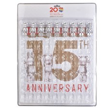 Kinky Robot BEARBRICK展示板與基本BEARBRICK 9件組 模型, 1個