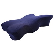 CareFree E-Market 人體工學大號蝴蝶枕, 深藍色