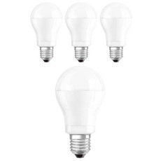 오스람 LED 전구 10.5W, 전구색, 4개