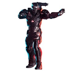 마블 캡틴아메리카 시빌 워 워 머신 마크3 1/10 피규어, 1개