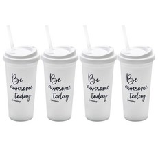 하우밍 어썸 리유저블 텀블러 4p