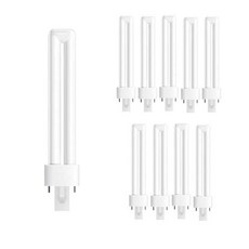 OSRAM 歐司朗 緊湊型熒光燈 FPX 13W DULUX S13W/827 10p, 黃光色, 10個