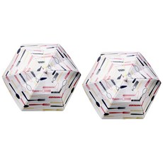 Block Mart 保溫保冷飯菜罩 紅色叉子, 2個