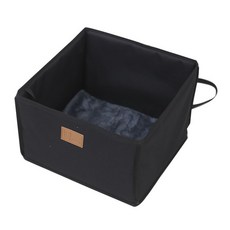 레드퍼피 카페라 반려동물 카시트 일반형 대형, 블랙, 1개