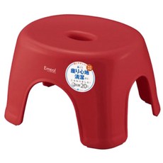 Asvel 浴室椅 5630 紅色, 1個