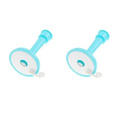 아리코 25kitchen 주방 수도꼭지 연장 헤드 S, 블루, 2개입