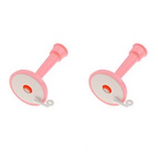 아리코 25kitchen 주방 수도꼭지 연장 헤드 S, 핑크, 2개입