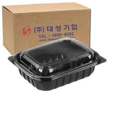 Cook &amp; Lock 配菜沙拉容器 206 黑色套裝, 1個, 300入