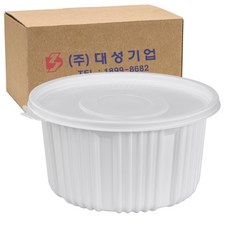 COOK&LOCK 模壓圓形湯碗組 L號 2.7L 白色, 100件, 1個