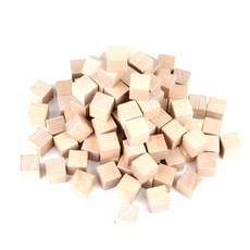 腦力森林 Woodpia 原木堆疊積木 2.5cm 100件, 單一顏色, 1個