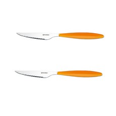 구찌니 필링 스테이크 나이프 22.5cm, Orange, 2개입